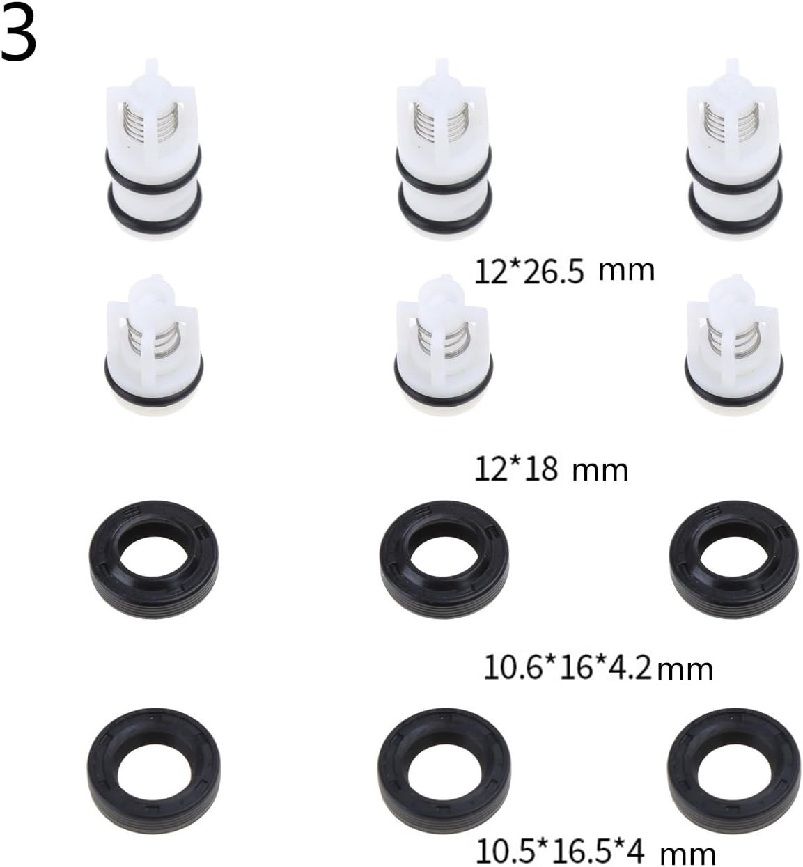 Pump Washer Head Repair Kit, Household High Pressure Pump Washer Head Repair …