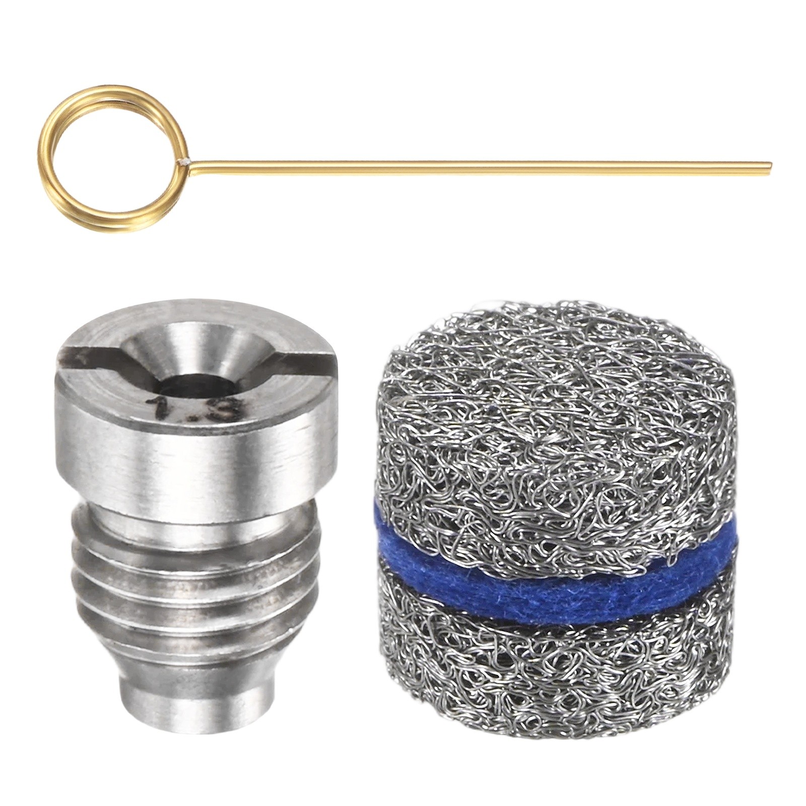 1-Set 1.3mm Orifice Foam Cannon Nozzle and 3 Layer Foam Maker Meshes
