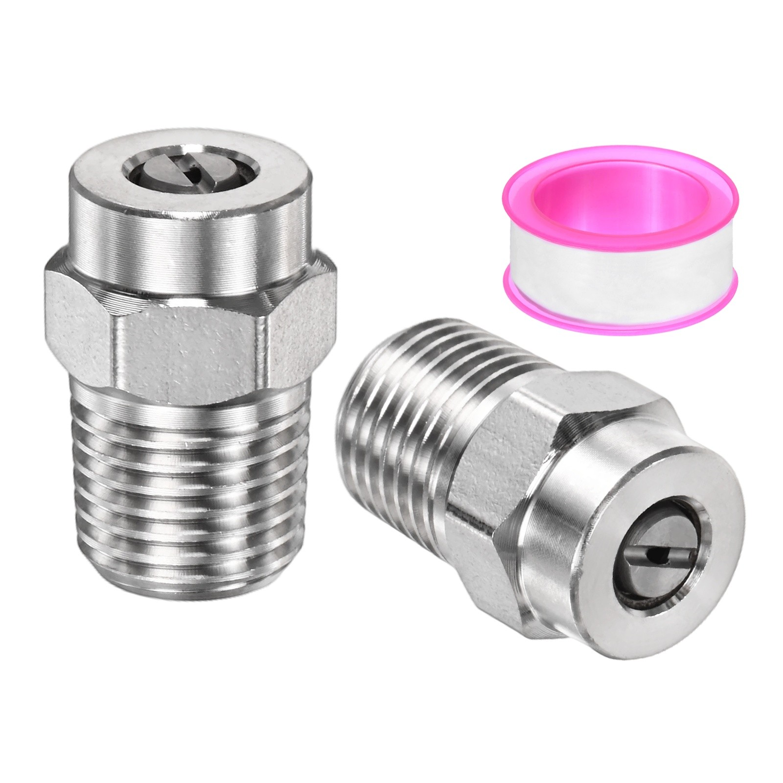 1/4″ NPT 40° Surface Cleaner Tip [2PCS] – Pressure Washer Nozzles [1.311MM Pore]