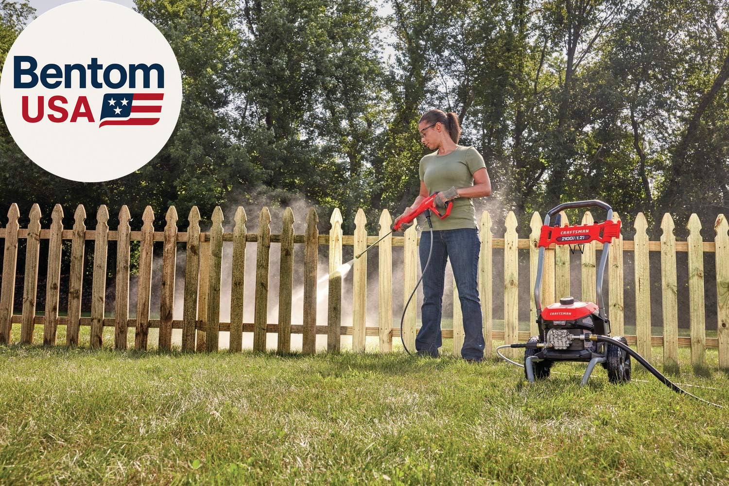 Electric Pressure Washer, Cold Water, 2100-PSI, 1.2 GPM, Corded (CMEPW2100)