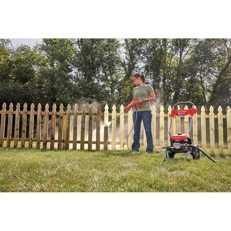 Powerful 2100 PSI Electric Pressure Washer W/ Integrated Soap Tank 25ft Hose New
