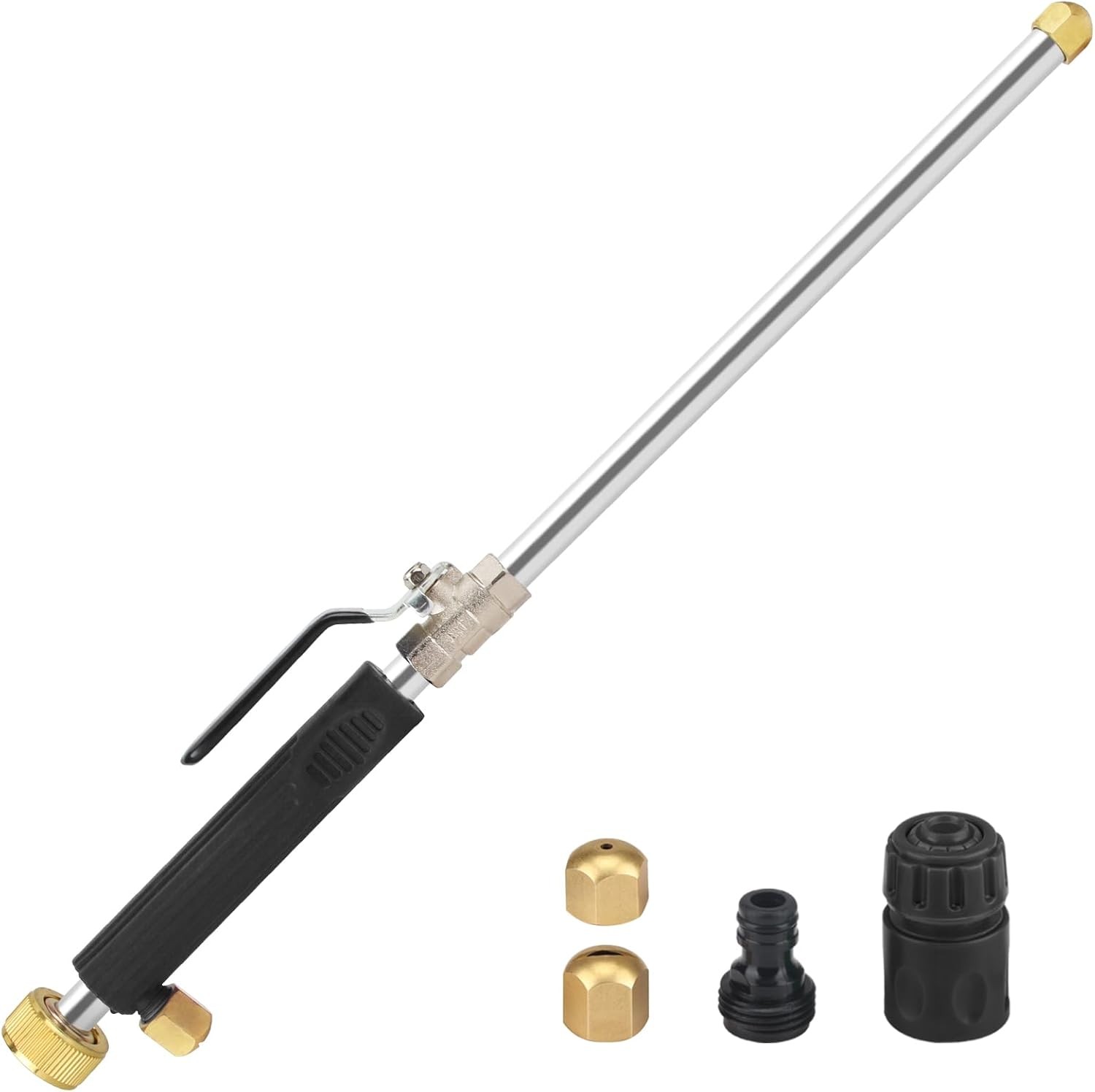 5000 PSI Jet Nozzle for Garden Hose, Quick Connect, 2 Nozzles