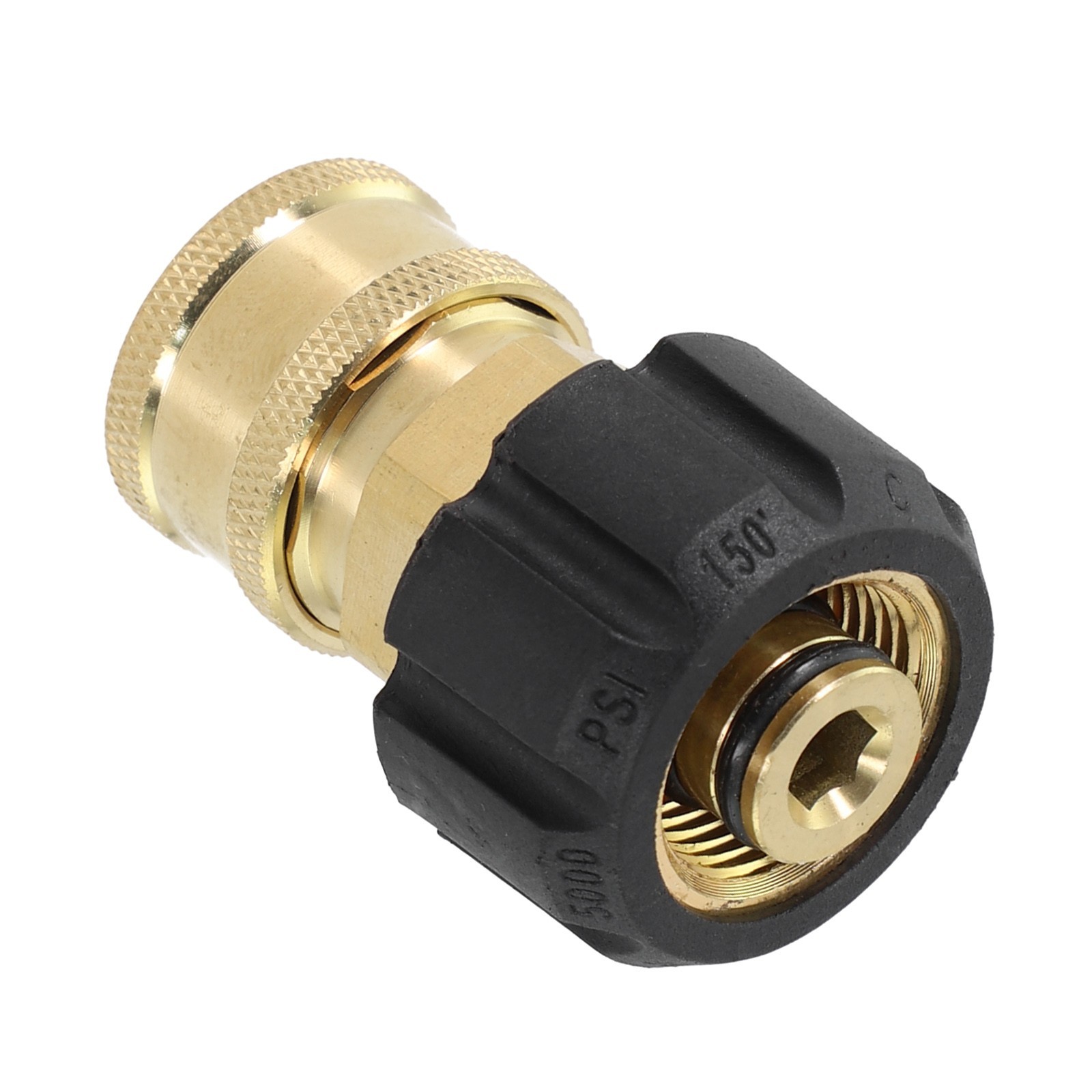 1 PCS 1/4 3/8 Quick Connect Female To M22 14/15 Female Pressure Washer Adapter