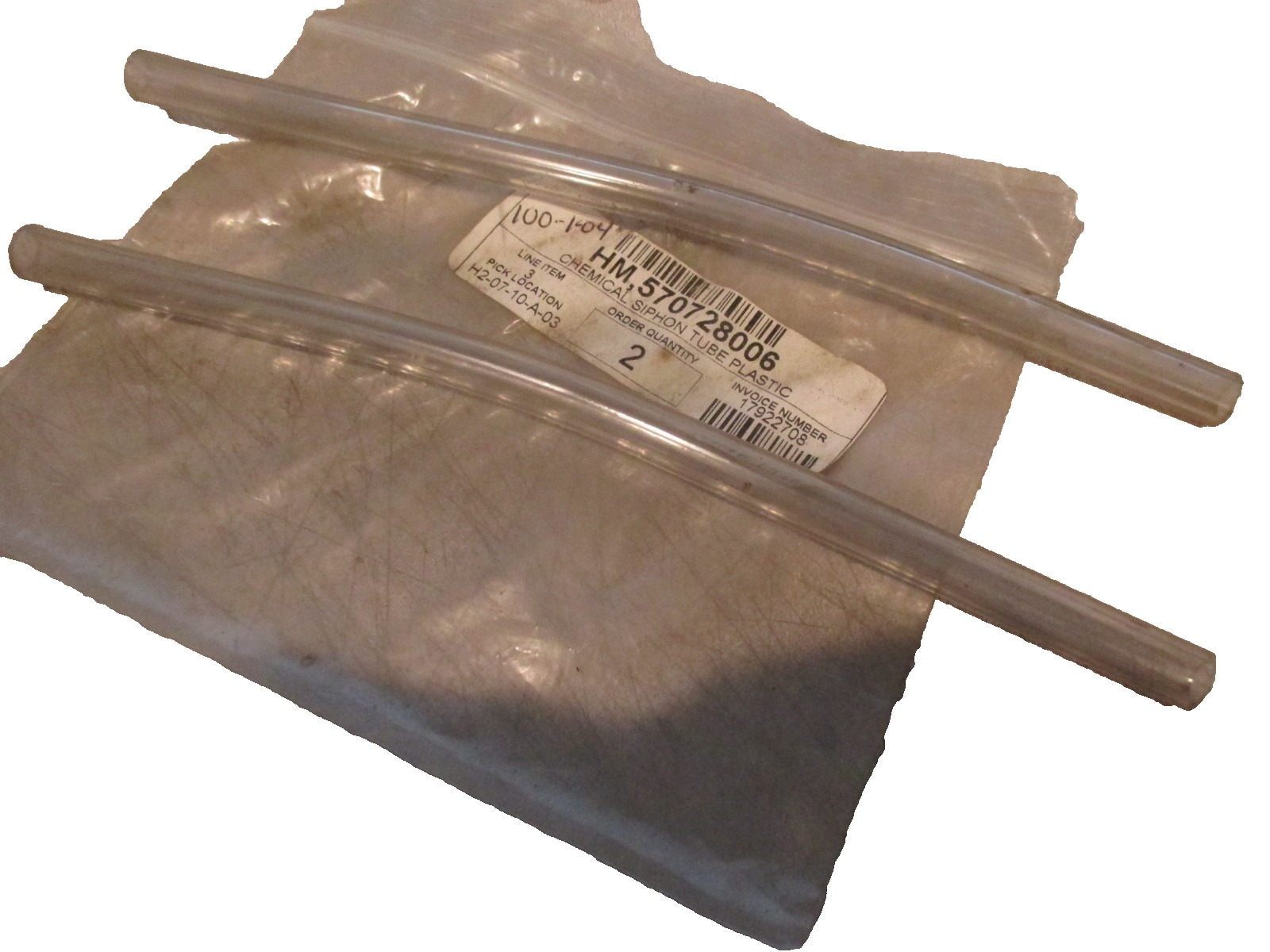NOS Chemical Siphon Tubes Fits: Homelite PowerStroke 570728006 HM-570728006 QTY2