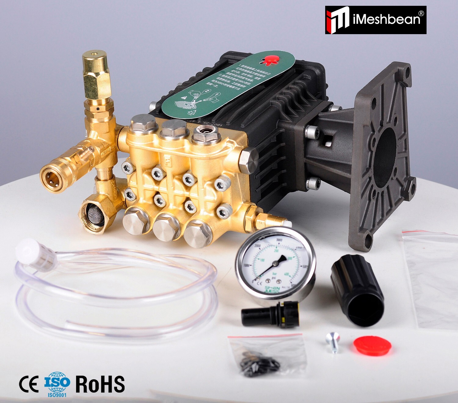 Pressure Washer Pump 4000PSI 4.7GPM 1″ Horizontal Shaft For RSV4G40HDF40EZ