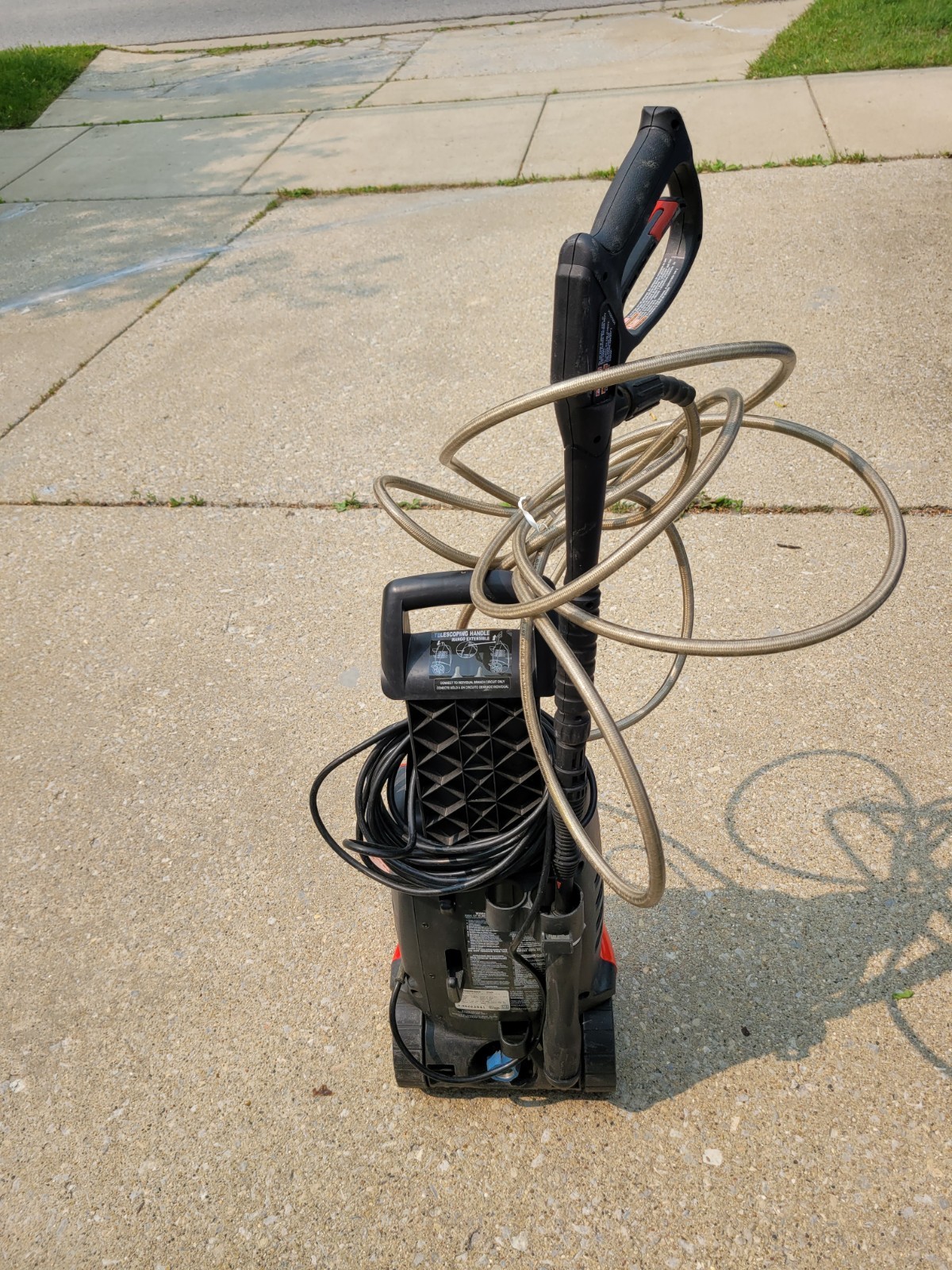 Electric Power Washer.Husky 1600 PSI
