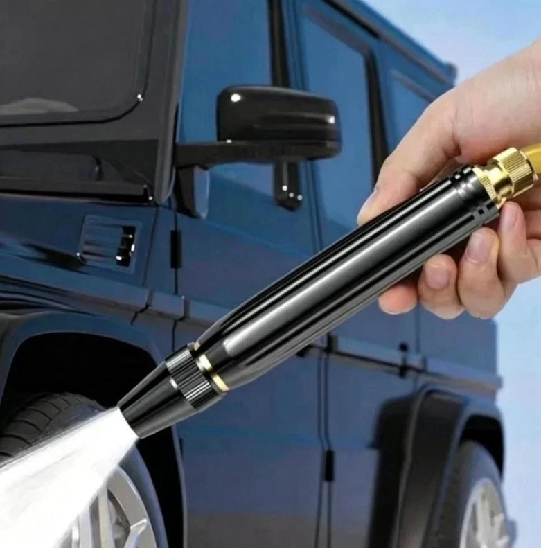 High Pressure Hose Nozzle Water Gun for Car Wash Garden Pressure Booster 2Pack