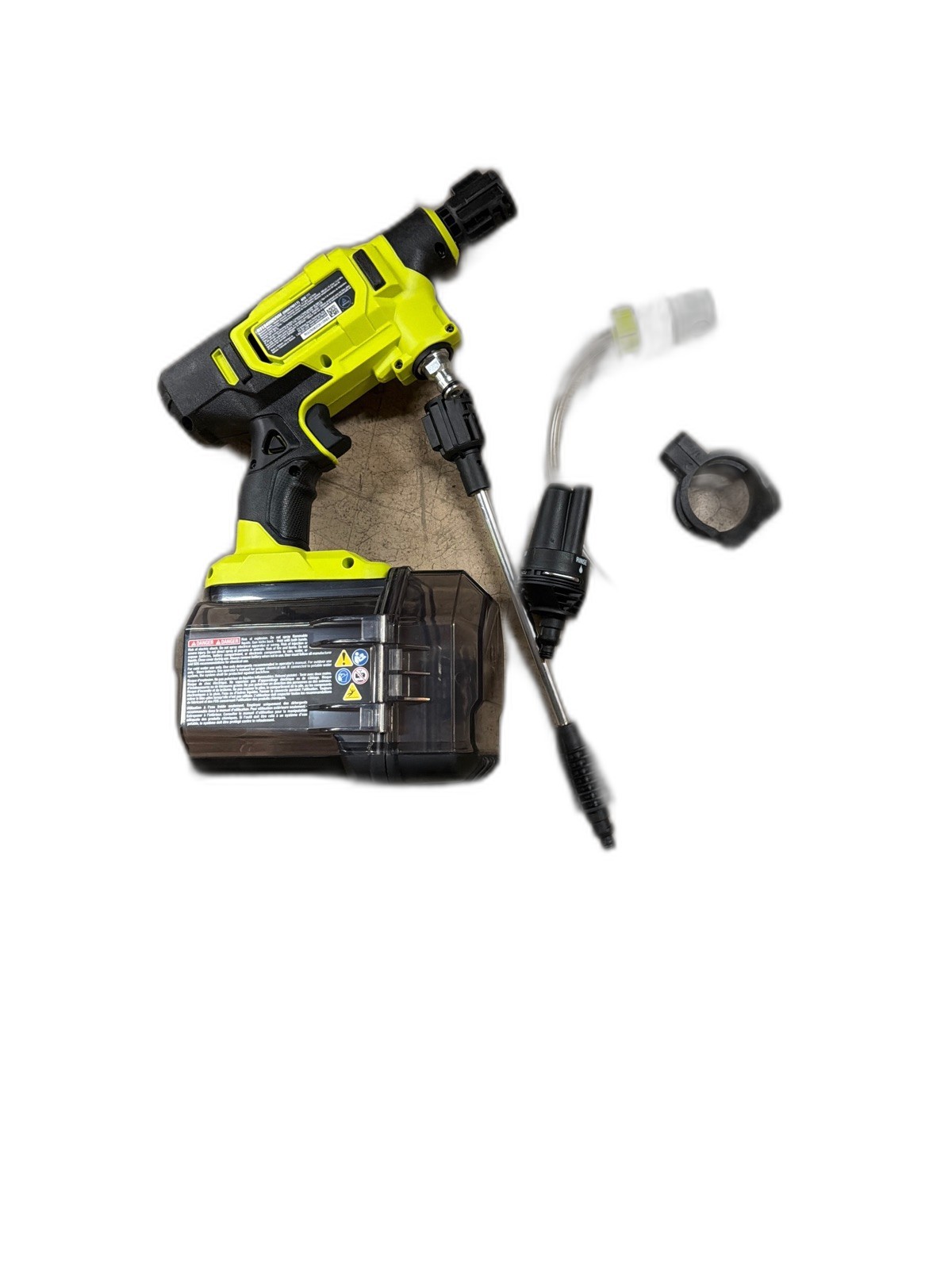 RYOBI 40V HP Brushless 600 PSI 0.7 GPM Cold Water Power Cleaner Tool-Only