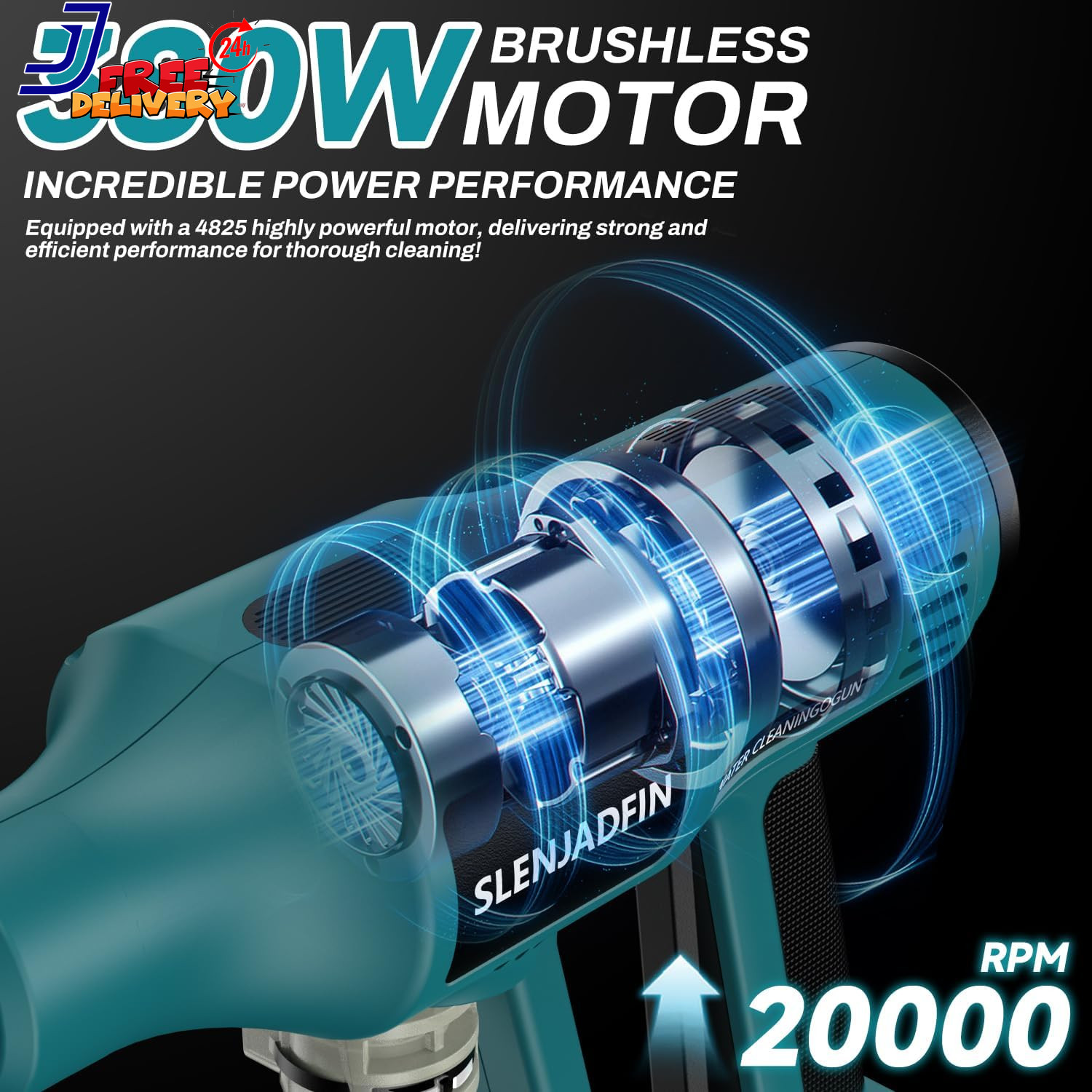 Cordless Pressure Washer for Makita 18V Battery 700 PSI Portable Handheld Power