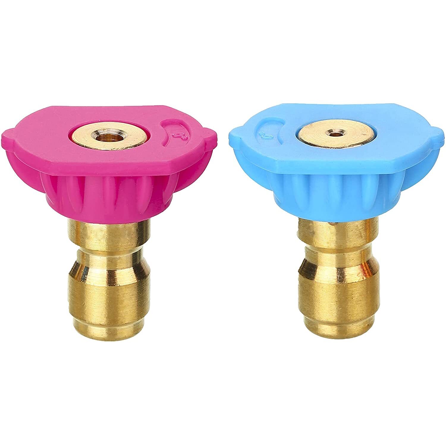 Second Story Quick-Connect Nozzle Kit for Pressure Washer 4000PSI 1/4 Inch 2-…