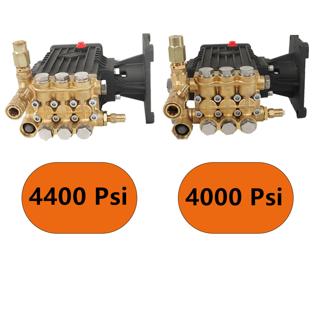 4400PSI /4000PSI Pressure Washer Pump 1″ Shaft Horizontal 4 GPM Power Water Pump