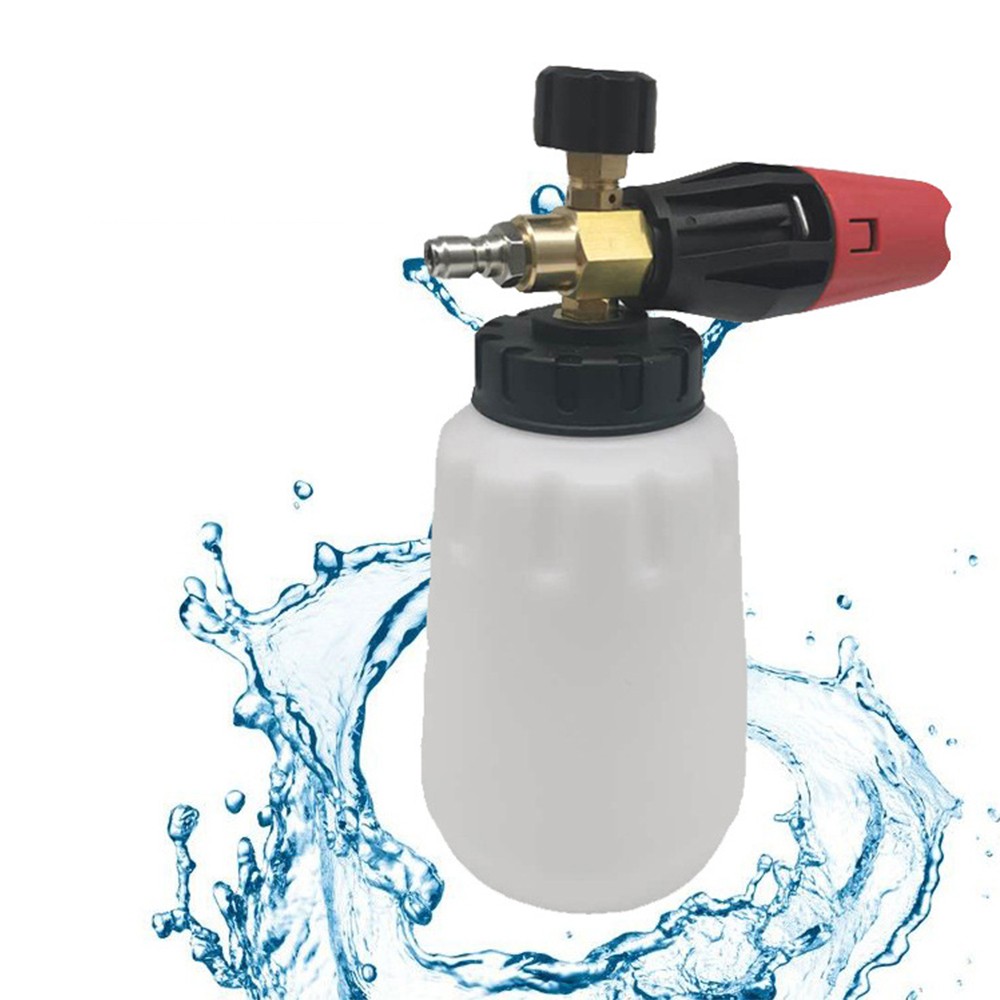 1/4″ Snow Foam Lance Cannon Soap Bottle Sprayer For Pressure Washer Car Washing