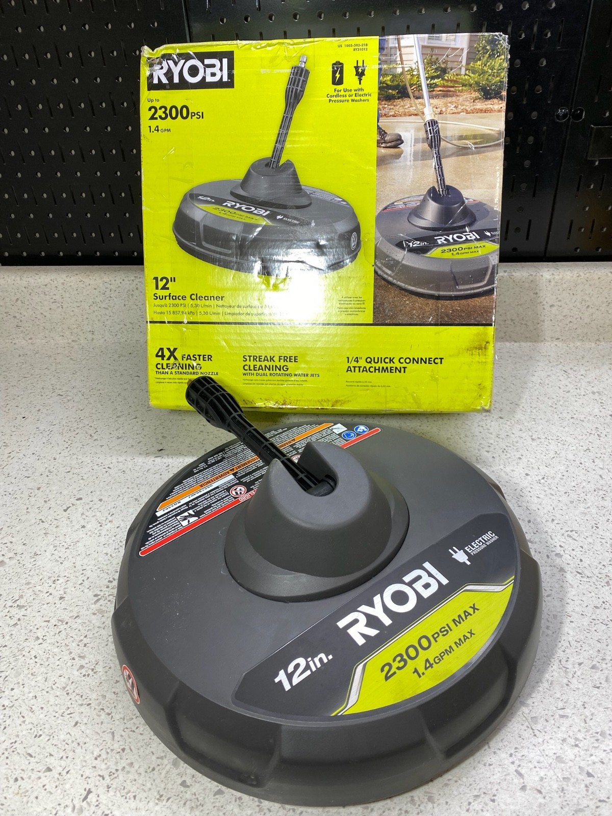 **PARTS ONLY** 12in. 2,300PSI Electric Pressure Washers Surface Cleaner- RY31012