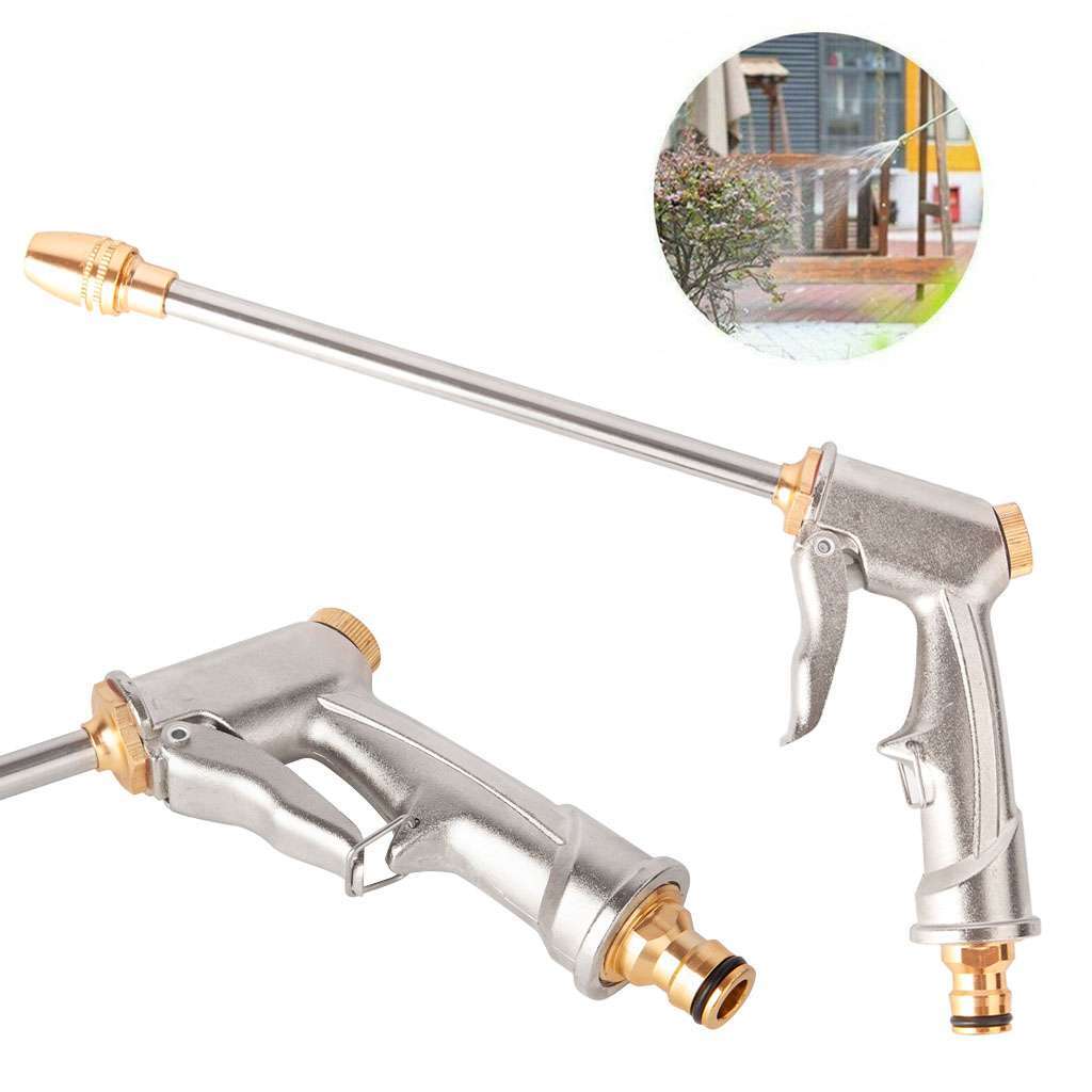 High Pressure Water Jet Spray Nozzle Wand Attachment Car Garden Washing Hose Gun
