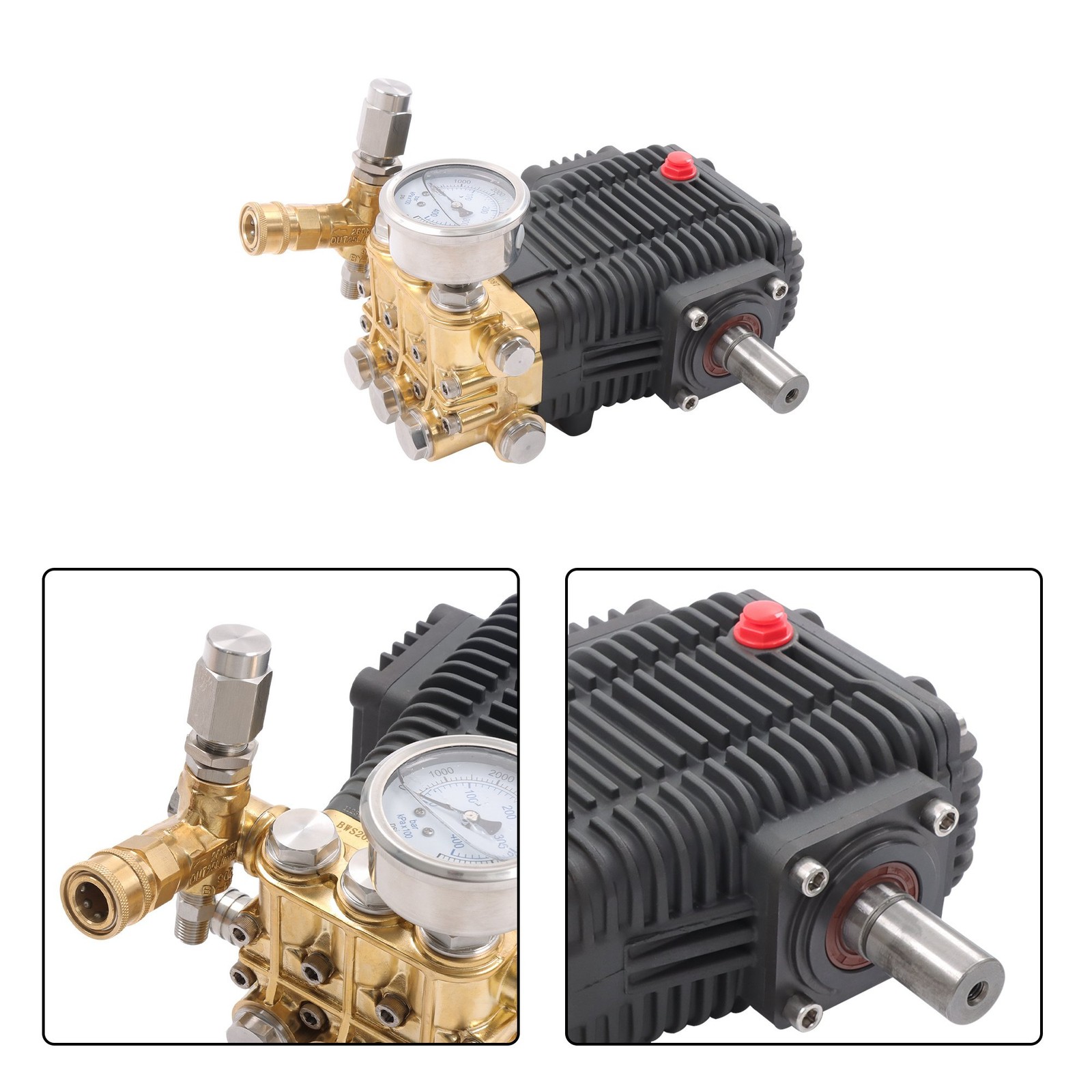 3500 PSI 4.5 HP General Pressure Washer Pump Right Shaft 5.6GPM 24 mm