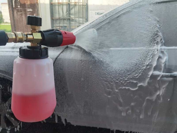 1/4″ Snow Foam Lance Cannon Soap Bottle Sprayer For Pressure Washer Car Washing