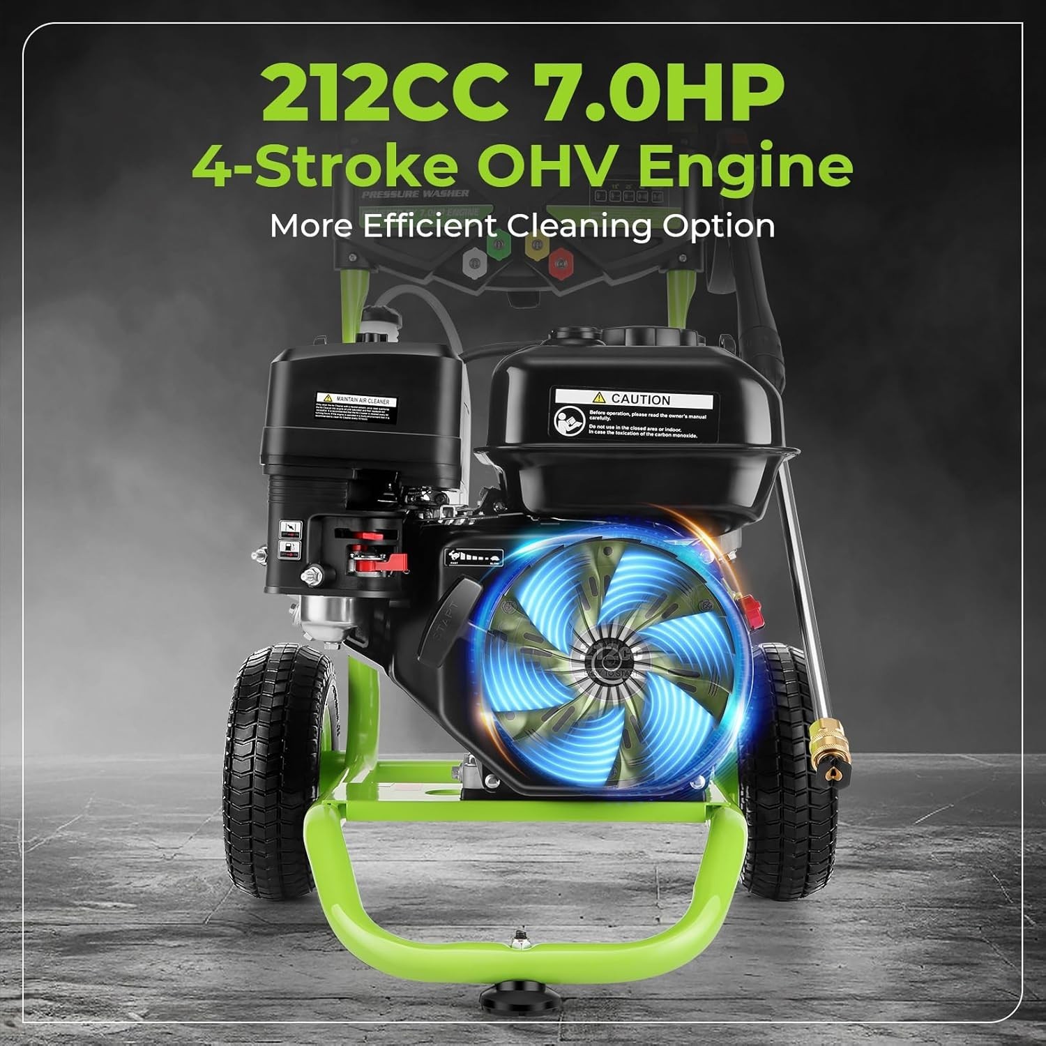 Ultimate 4200 PSI Gas Powered Washer – Versatile & EPA Compliant for Outdoor Use