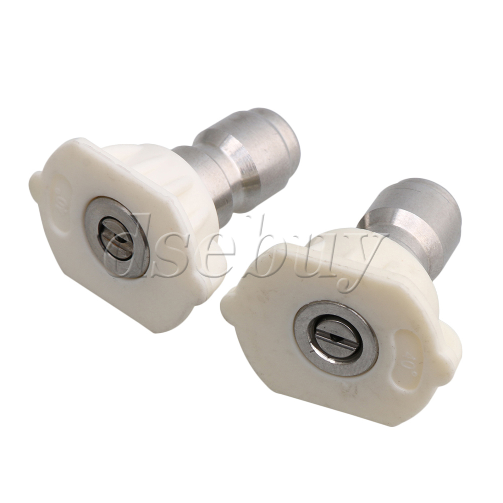 30 Pieces High-Pressure Spray Nozzles Tips 1.0/1.2/1.4/1.6/2.0 mm 40 Degree