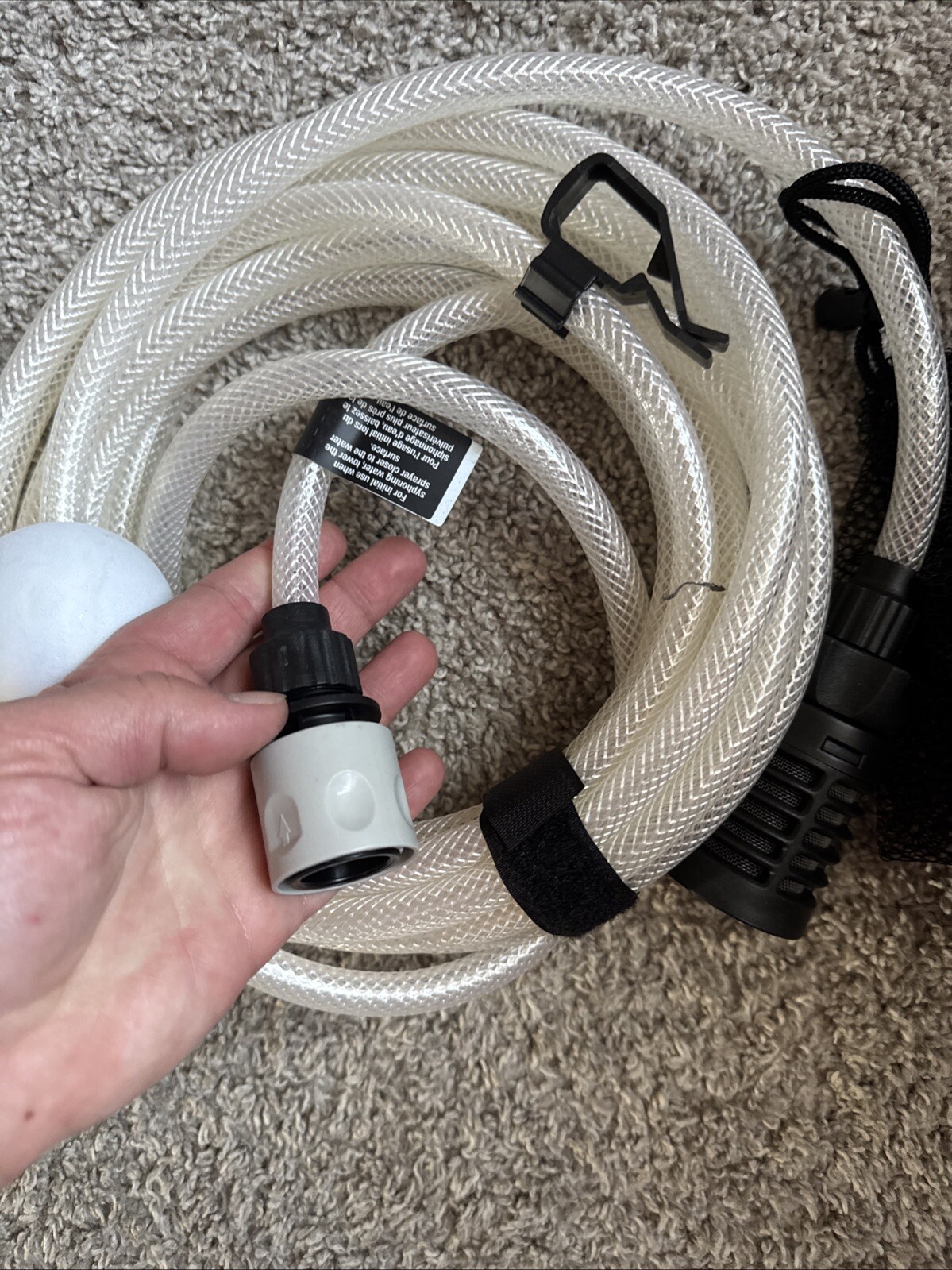 Ryobi 40V HP Brushless 600psi EZ Clean Power Cleaner (HOSE Only) RY124052
