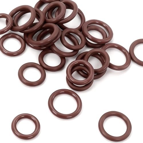 30 Pack Pressure Washer O Rings – Viton FKM Seals for 1/4″ & 3/8″ Couplers – Dur