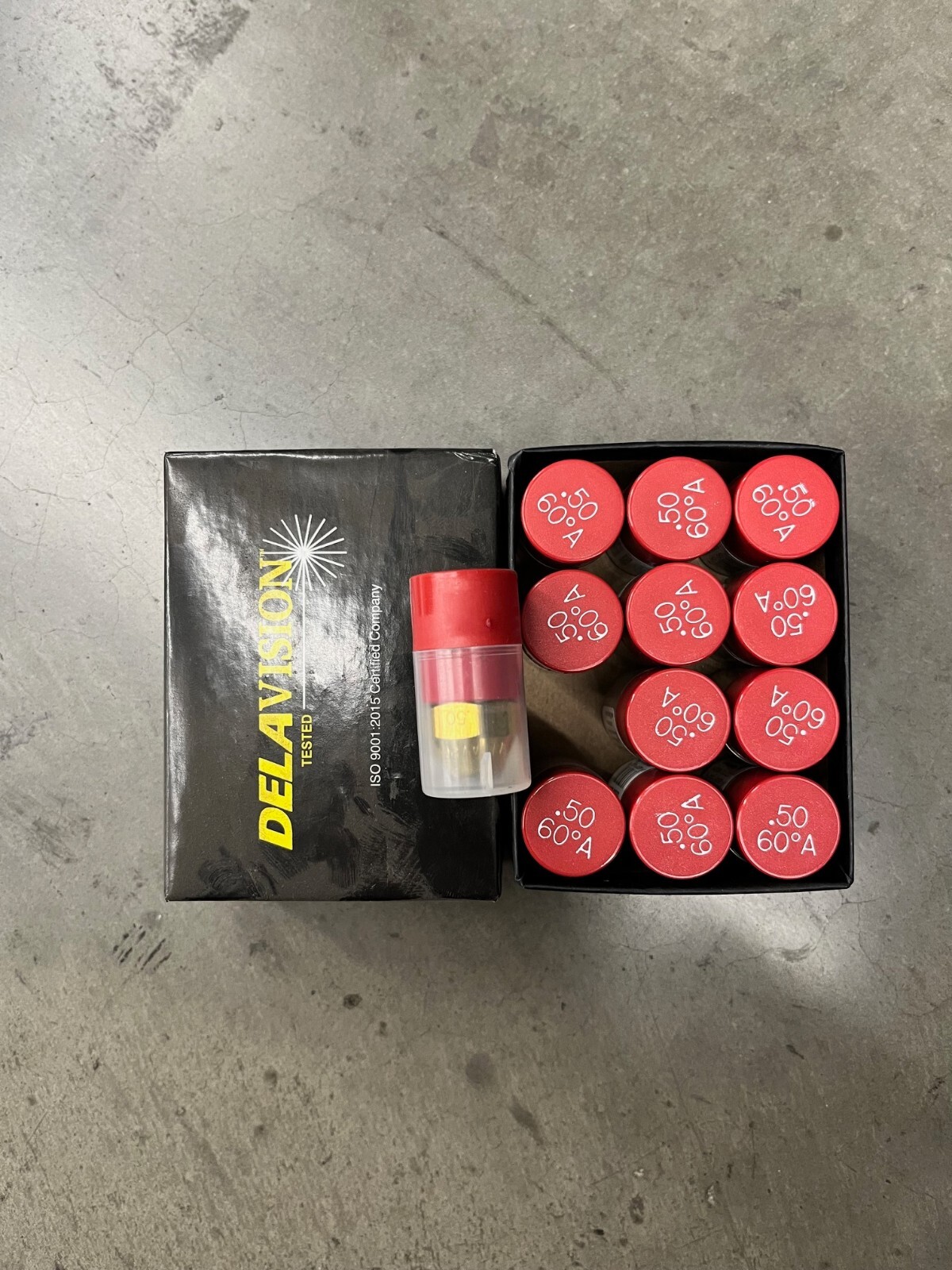 TWELVE(12) .50-60B DELAVAN OIL BURNER NOZZLE (21566189GU)