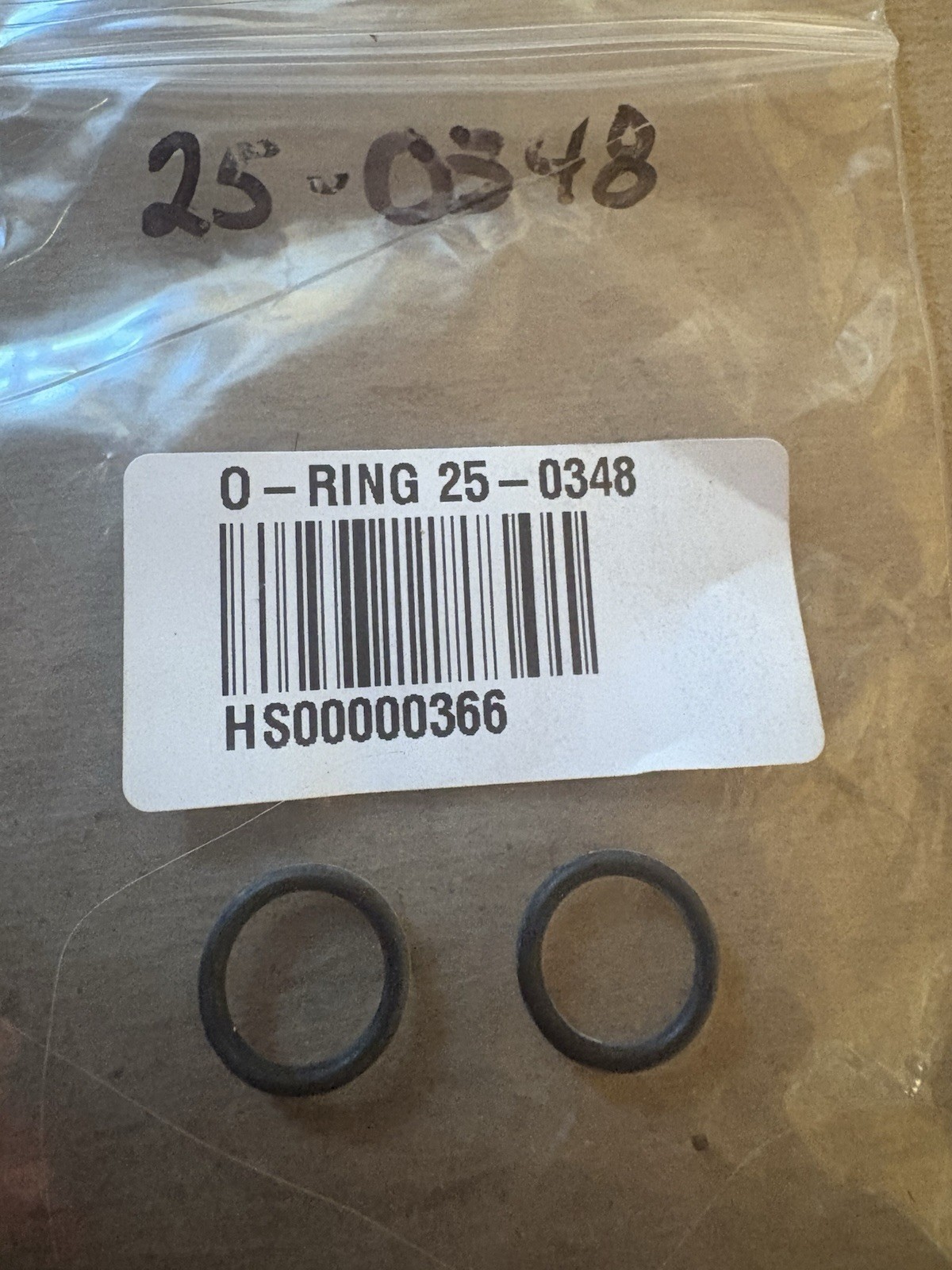 (2) PACK GENUINE OEM NOS Mi-T-M 25-0348 ORING O-RING FOR PRESSURE WASHER [9899E]
