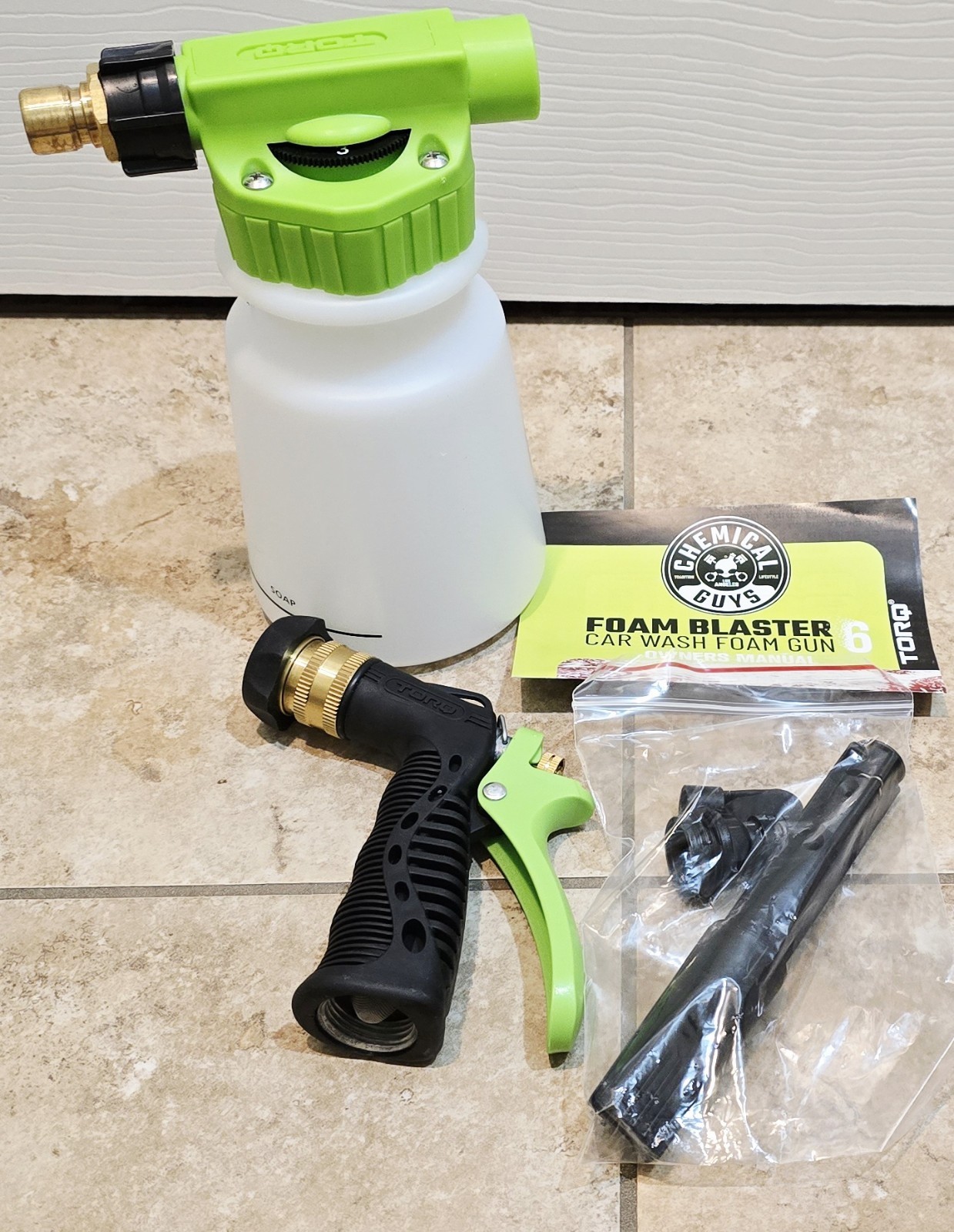 Chemical Guys ACC_326 TORQ Foam Blaster 6 Foam Wash Gun The Ultimate Car Wash