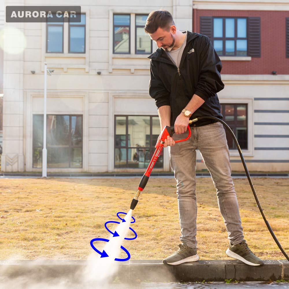 Lavadora giratoria de alta presión Boquilla turbo Conexión rápida de 1/4 Inch