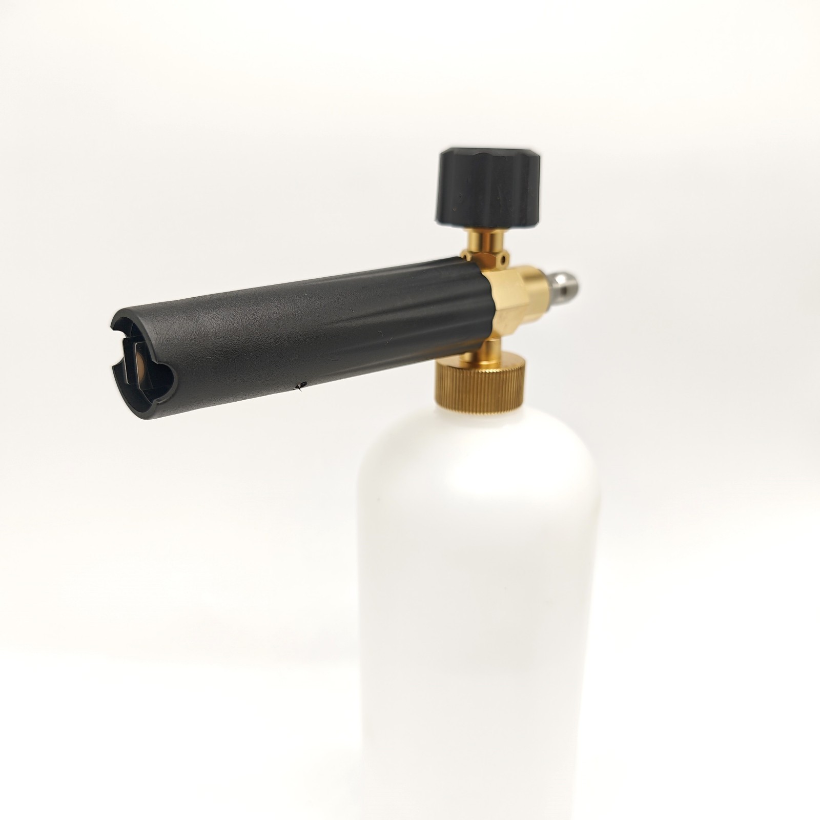 1/4″ Snow Foam Pressure Washer Gun Car Wash Soap Lance Cannon Spray Jet Bottle