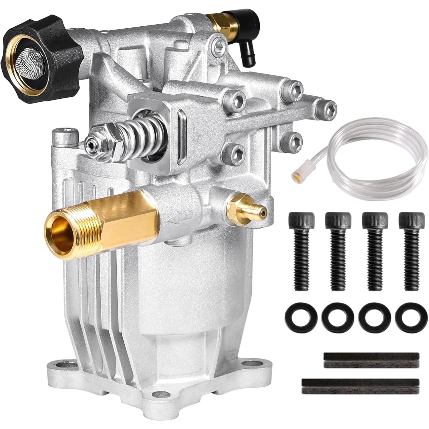 Pressure Washer Pump 3/4″ Shaft 3000 PSI 2.5 GPM Replacement for Power Washers
