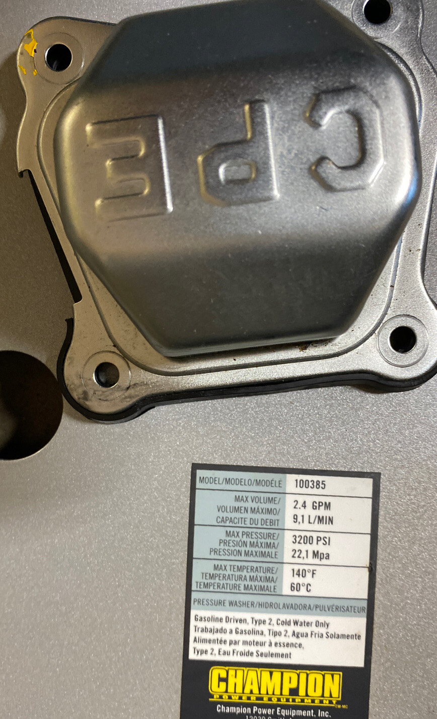 Oem Champion 100385 Pressure Washer Cart