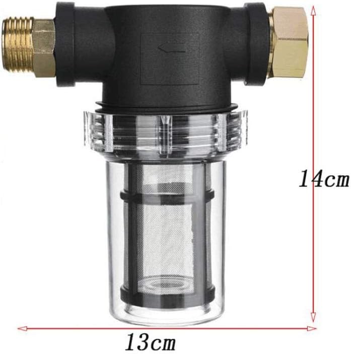 40 100 Mesh Garden Hose Filter For Pressure Washer Inlet Water Inline Sediment