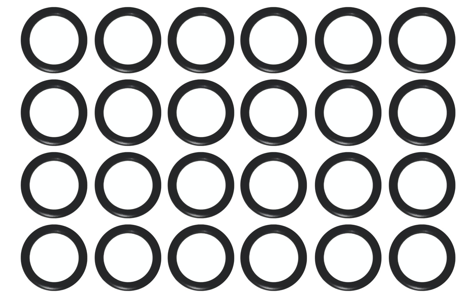 Power Pressure Washer O-Rings for 1/4″ Quick Coupler, Compatible with High Te…