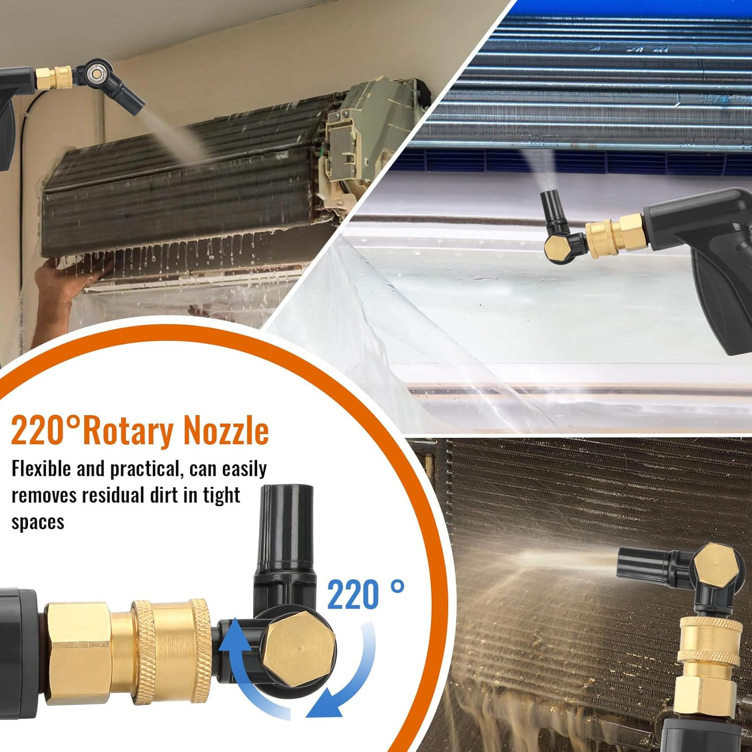 Updated ZPB140 Port a Blaster HVAC Coil Cleaning, Portable Pressure Washer, Coil