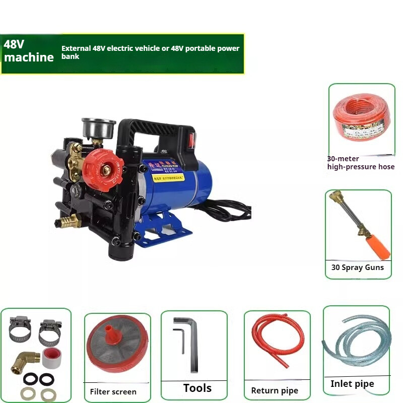 Agricultural Electric High Pressure Pumps Water Spraying Car Wash Irrigation