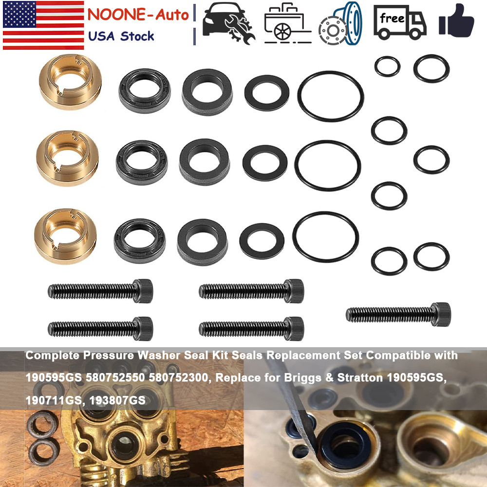Upgraded Pressure Washer Seal Kit Used on Some Medium Frame Pressure Washer Pump