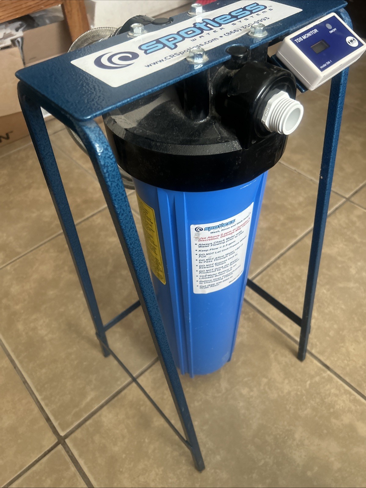 DI-120 Simplest RV & Car Wash System, Spotless Rinse Works for All Vehicles, Mot