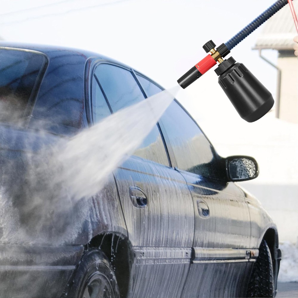 Foam Cannon up to 4000 PSI, Pressure Washer Foam Cannon with 1/4” Quick Connect