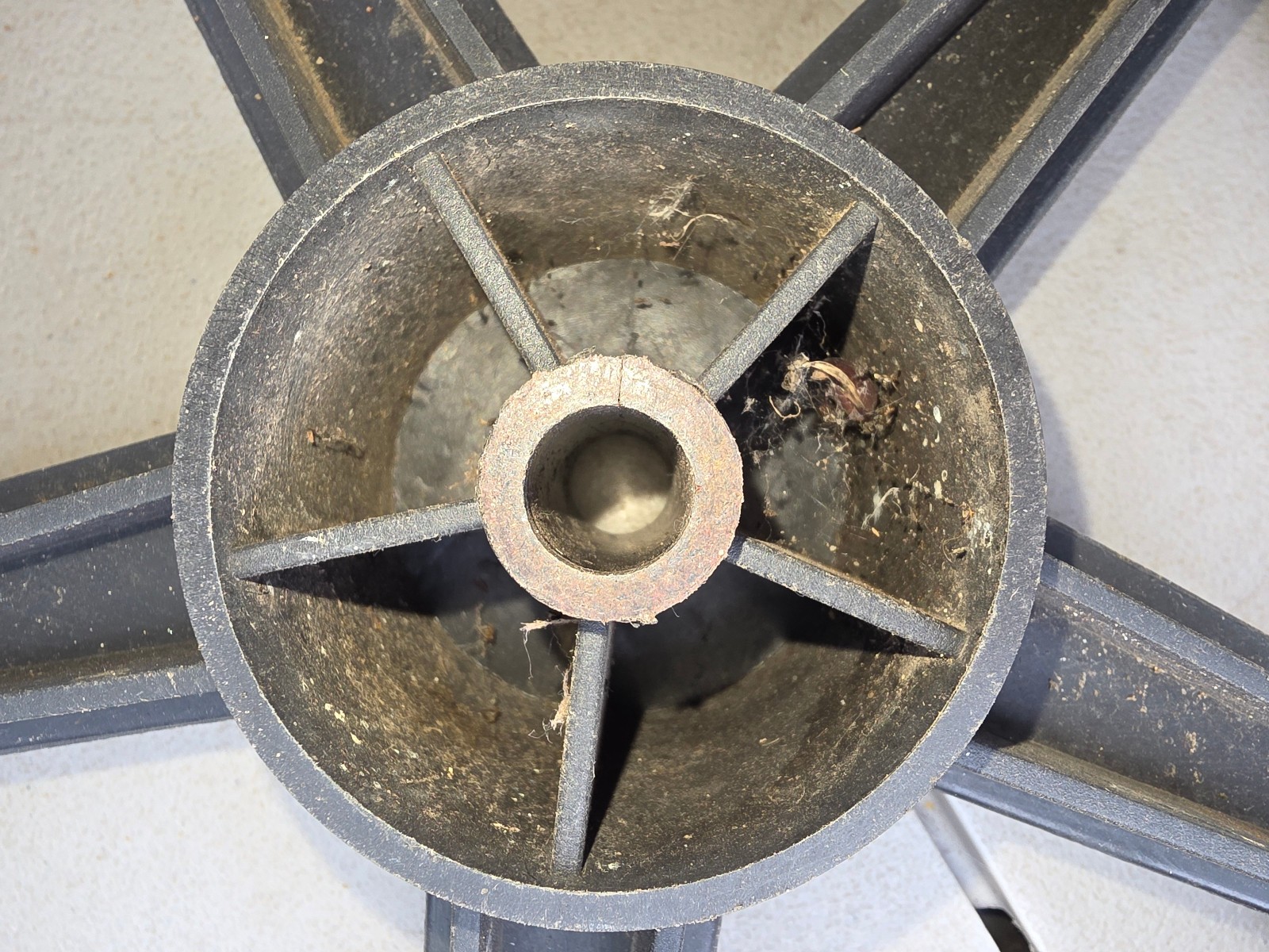 26II34 PAIR OF BIG WHEELS FROM PRESSURE WASHER: 13-1/2″ X 1-3/4″ X 1/2″ +/- OA