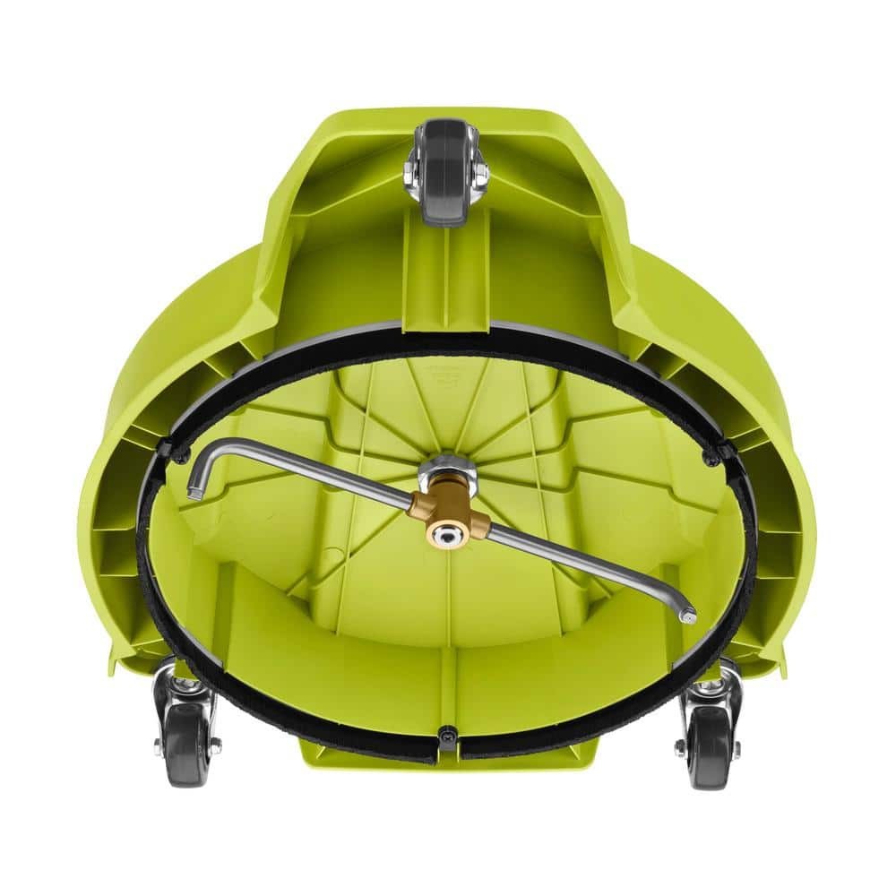 RYOBI 15 in. 3400 PSI Gas Pressure Washer Surface Cleaner with Caster Wheels