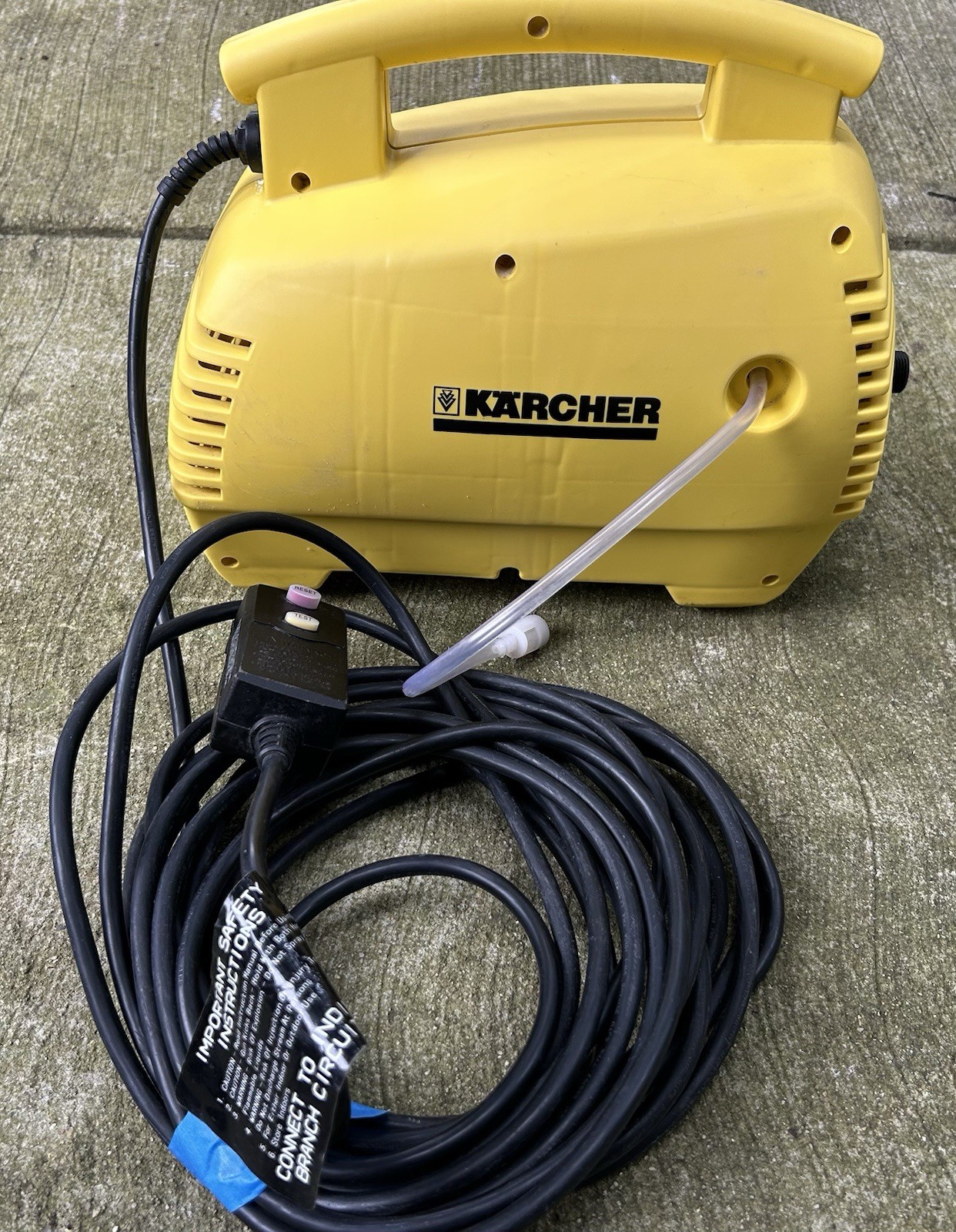 Karcher K2.93 Cold Water Electric Pressure Washer 1400 PSI