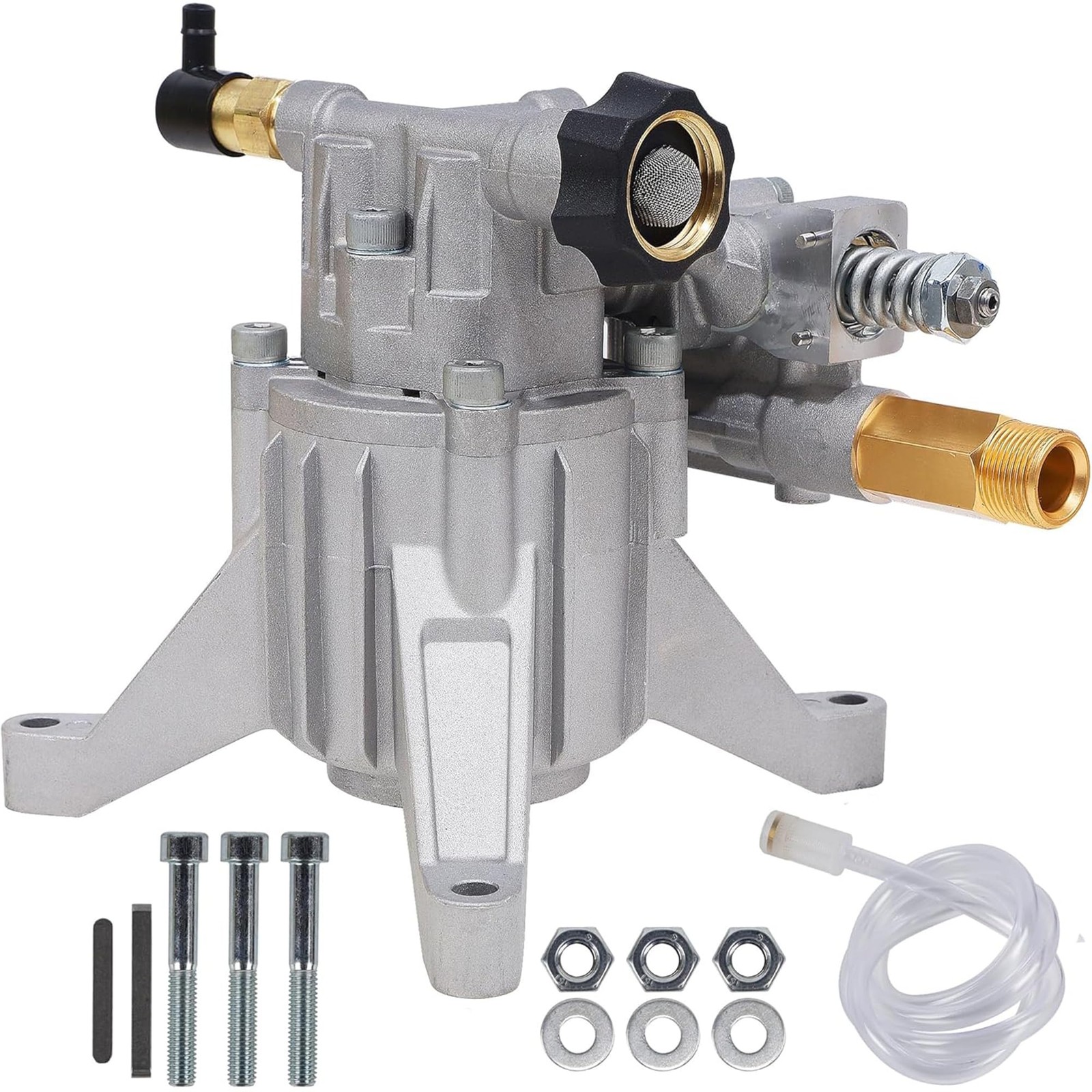 Pressure Washer Pump Vertical Shaft 7/8 Inch 3400 PSI 2.5 GPM Gas Powered Replac