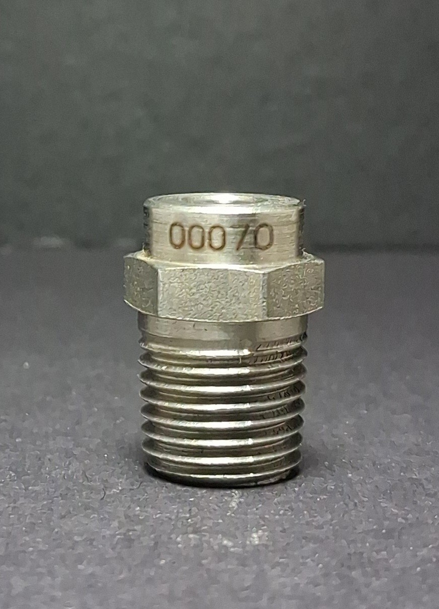 USA Meg 00070 Jetwash 0°, Size 7.0 Pressure Washer Spray Nozzle 1/4″ NPT S/S