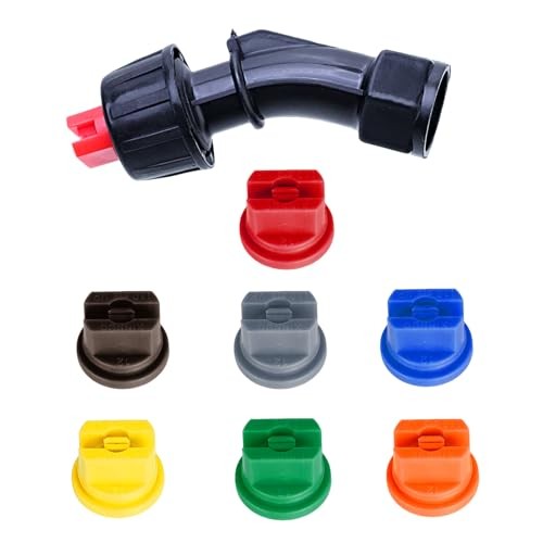 Spray Nozzle Tips 7PCS 0.1-0.6mm Flat Fan