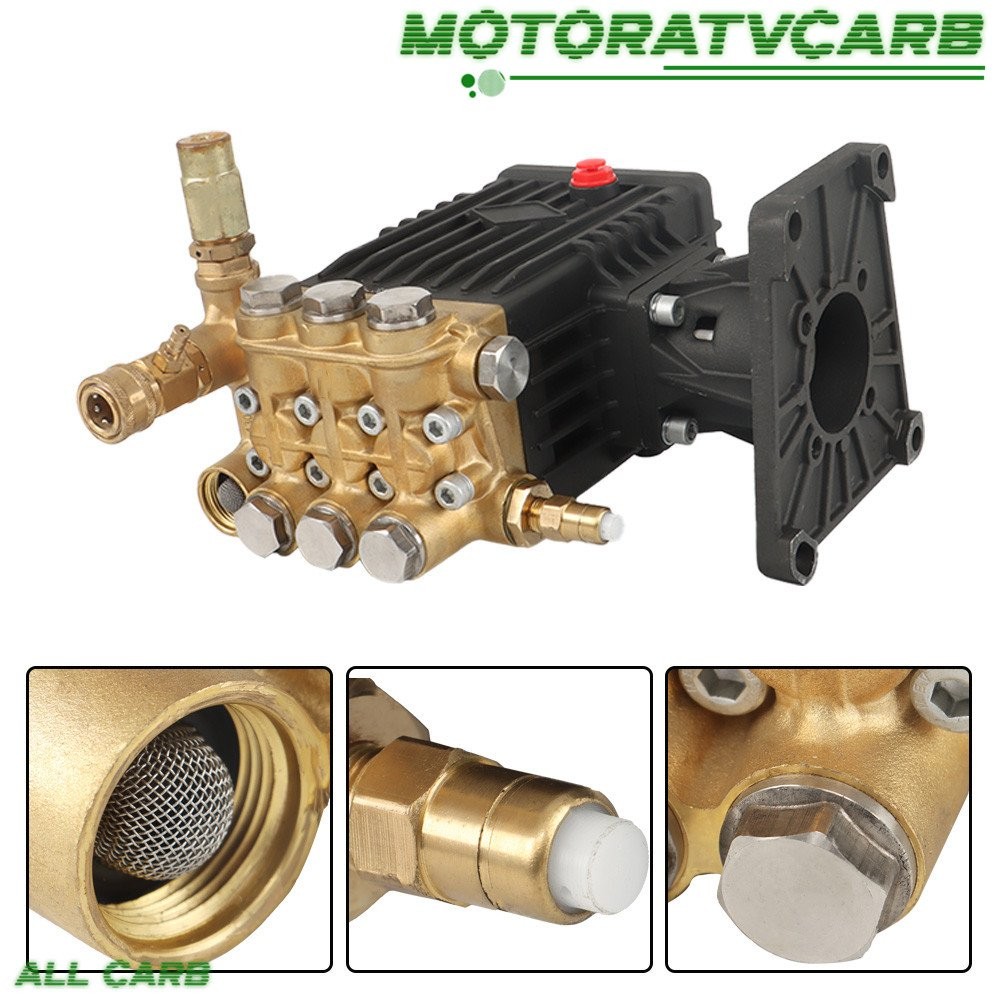 ALL-CARB 4GPM Pressure Washer Pump Power Washer Pump 1″ Shaft Horizontal 4400PSI