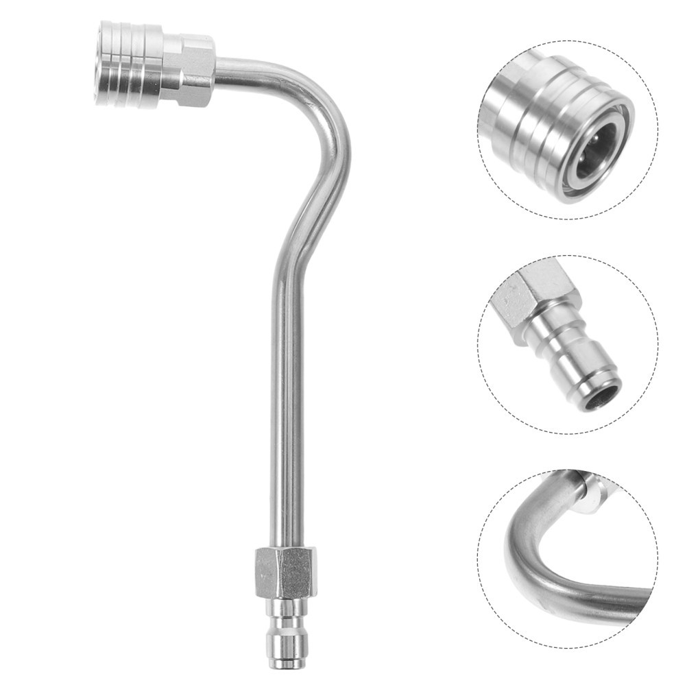 Stainless Steel High Pressure Bent Rod Nozzle – with 1/4 Inch Quick Connect for