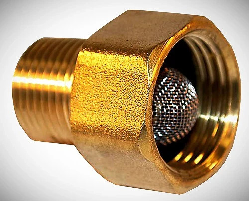 Pressure Washer Dewalt DWD 3/4 FGH Swivel x 1/2 FPT Pump Inlet Brass Fitting