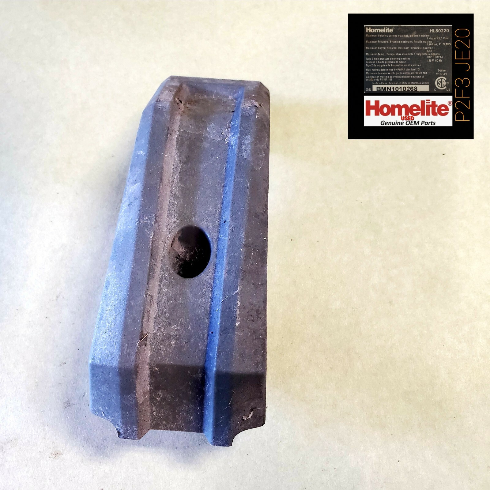 HOMELITE HL 80220 POWER CORD BRACKET