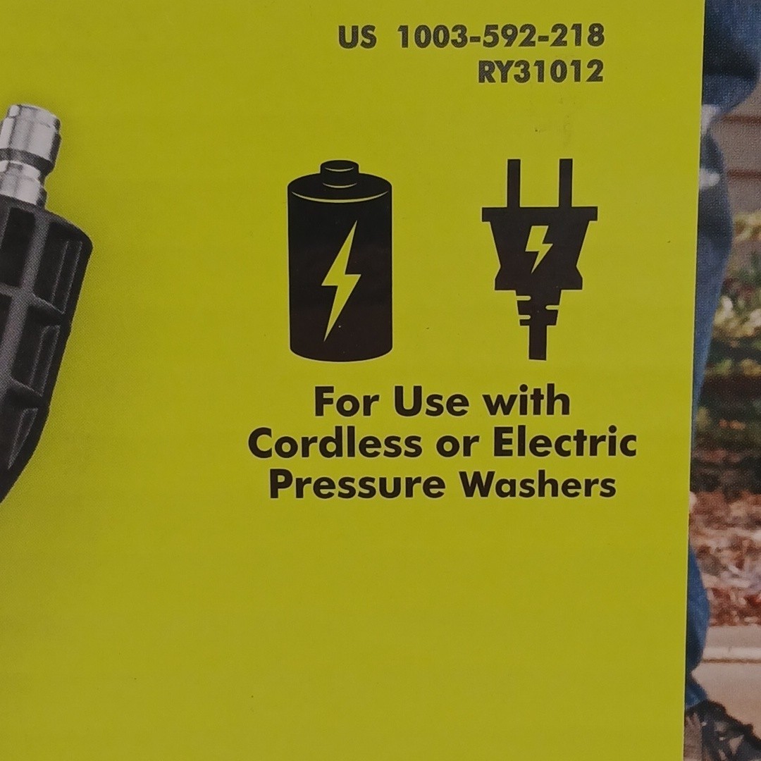 RYOBI (RY31012) 12 inch 2,300 PSI Electric Pressure Washers Surface Cleaner New!