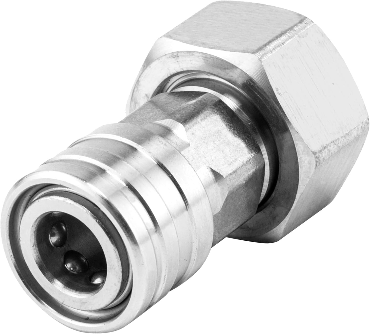 Raincovo Garden Hose to Pressure Washer Adapter, 3/4” GHT to 1/4” Quick Connect,